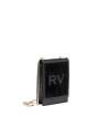 Bolso mini shoulder piel negra Eme