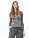 Jersey bolsillos gris
