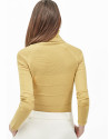 Light green turtle neck sweater