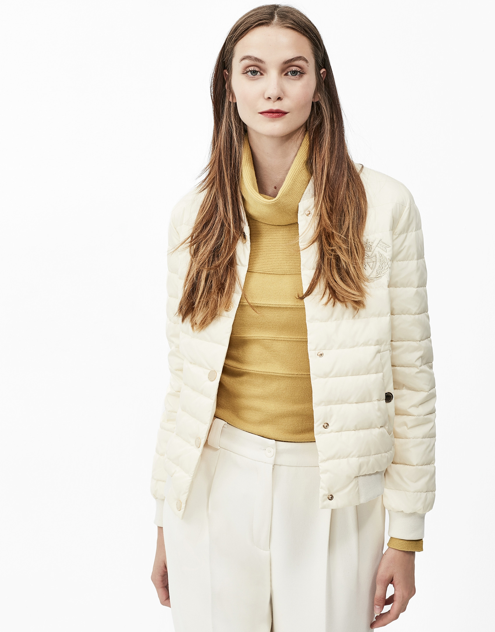 Light green turtle neck sweater