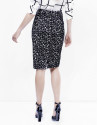 Print pencil skirt