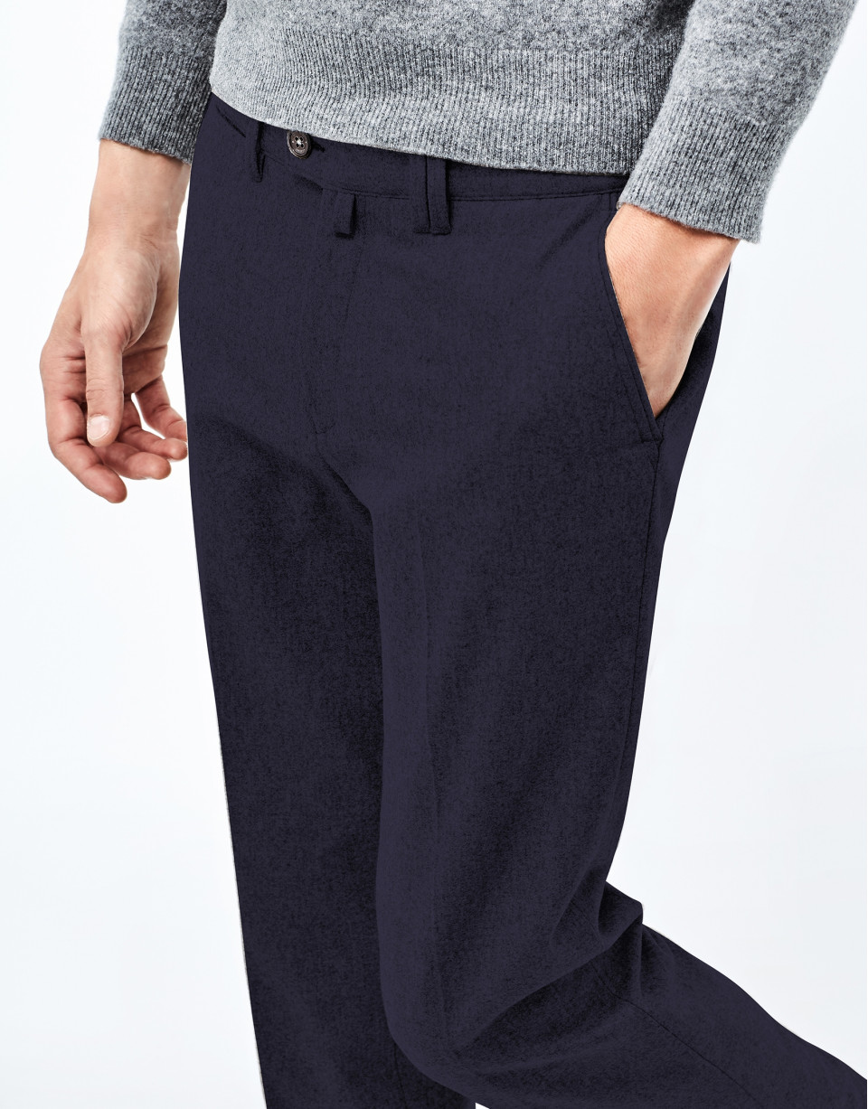 Pantalón franela marino