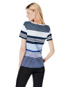 Camiseta rayas azul