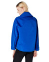 Cobalt blue windbreaker