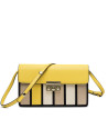 Bolso Shoulder/Clutch Geraldine amarillo