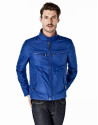 Blue and red reVersible windbreaker