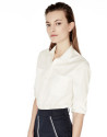 Camisa manga larga blanca