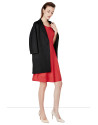 Red knit dress