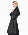 Black trench coat