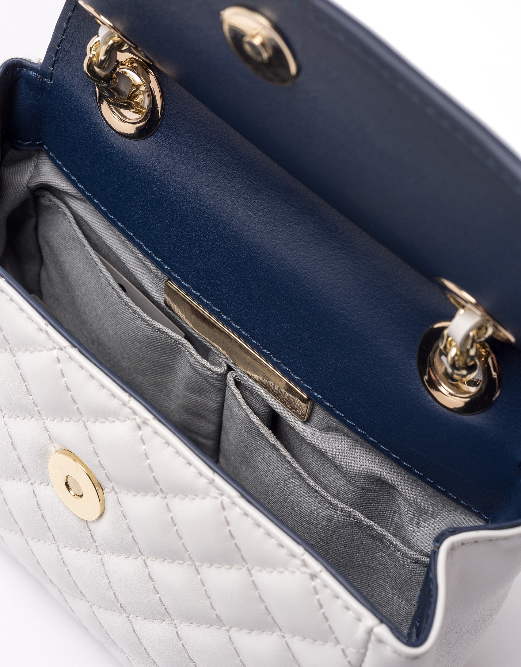 Shoulder Ghauri Nano blanco/azul