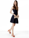 Vestido punto azul