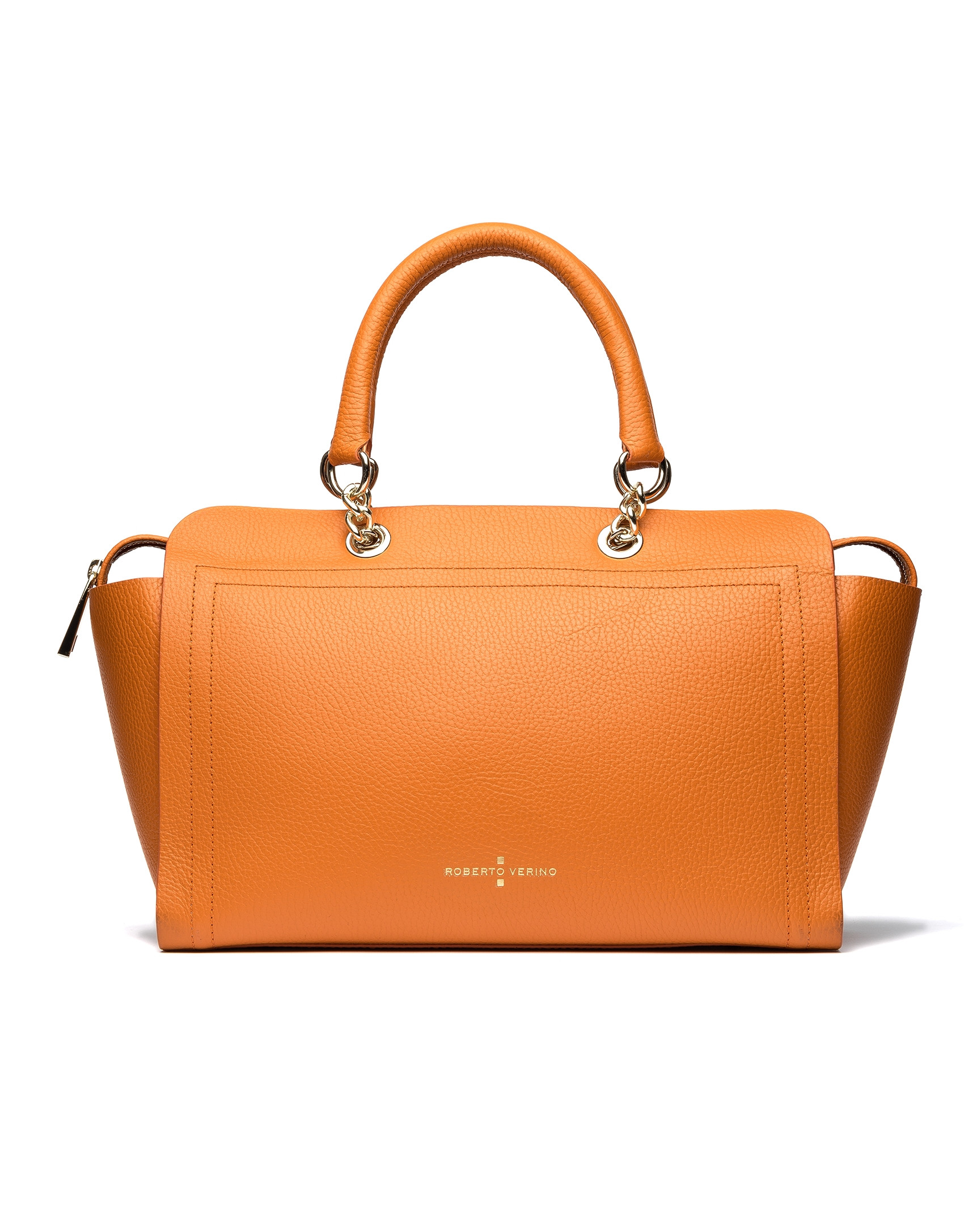 Satchel Romeo naranja quemado