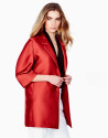 Orange short coat