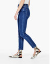 Denim cigarette pants