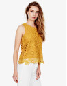 Top encaje amarillo