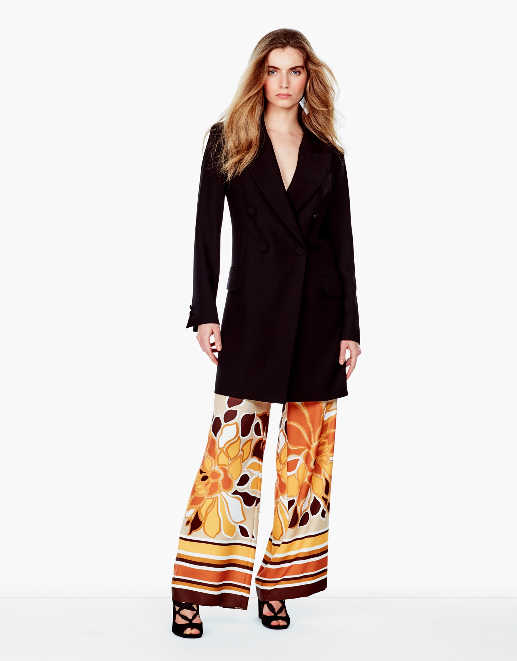 Print palazzo pants