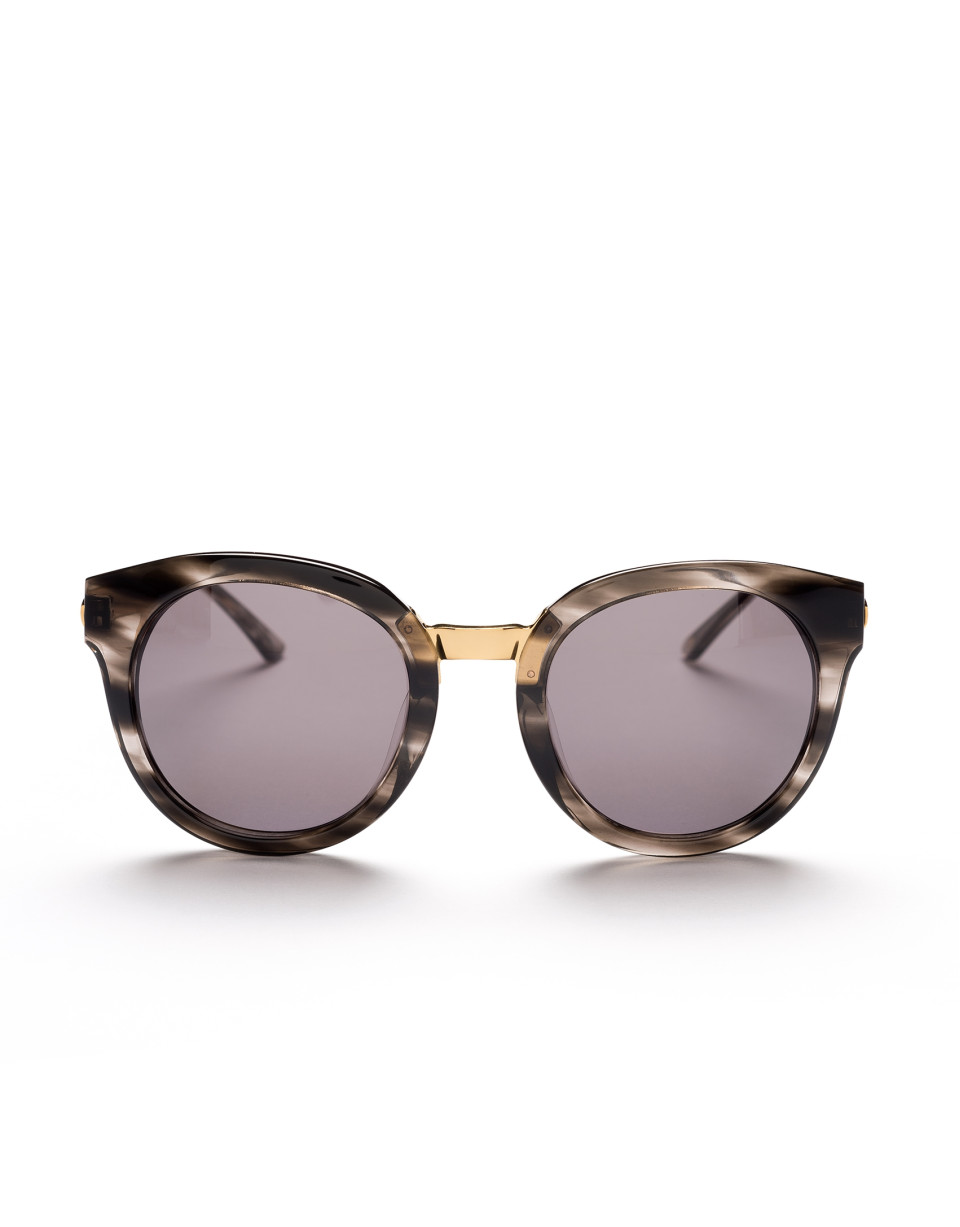 Gafas de sol ojos de gato gris jaspeado