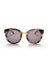 Gafas de sol ojos de gato gris jaspeado