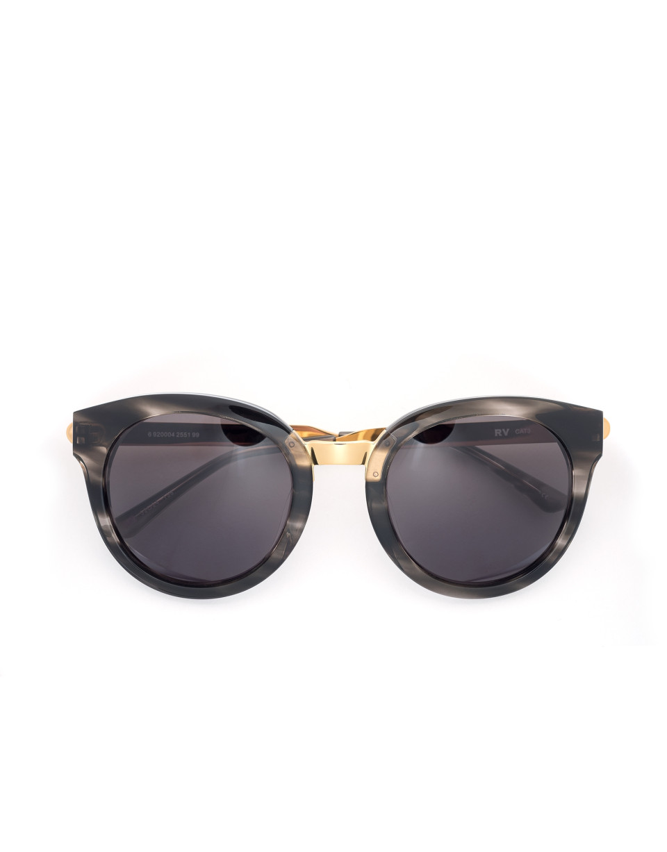 Gafas de sol ojos de gato gris jaspeado