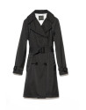 Black trench coat