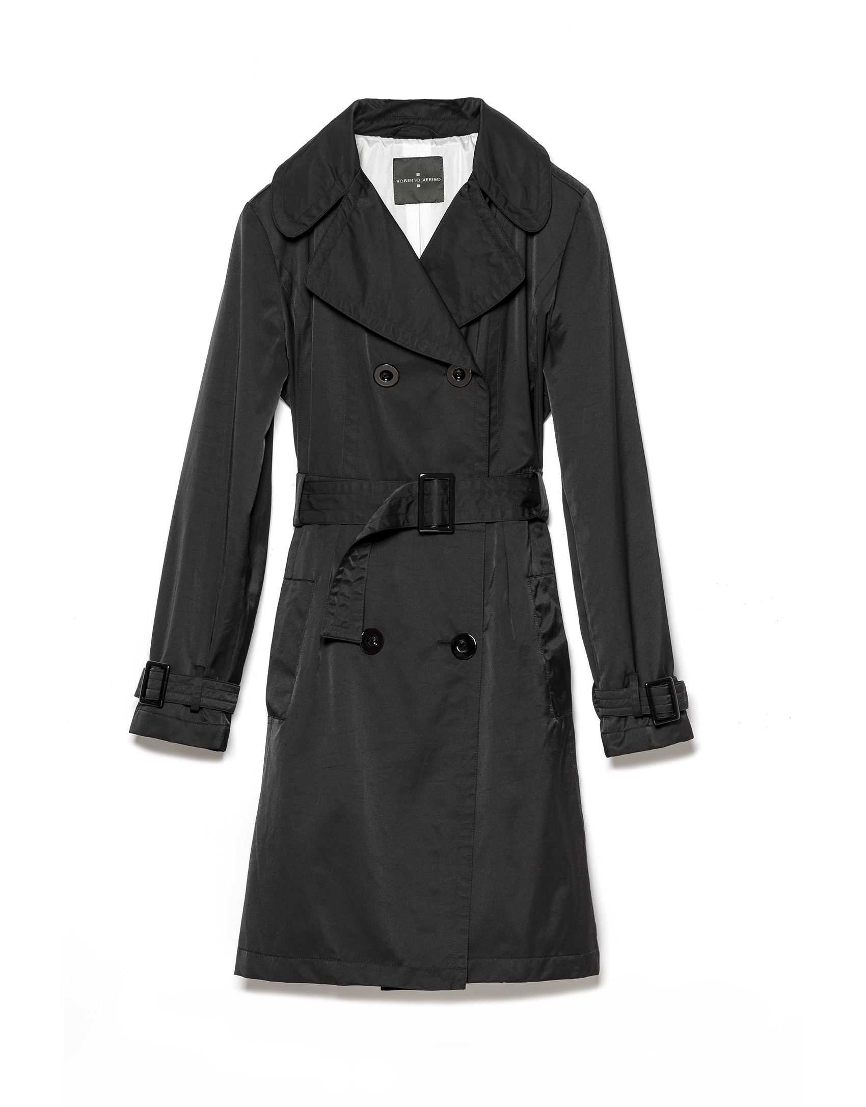 Black trench coat