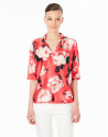 Blusón estampado floral