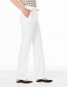 Pantalón recto blanco