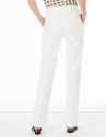 Pantalón recto blanco