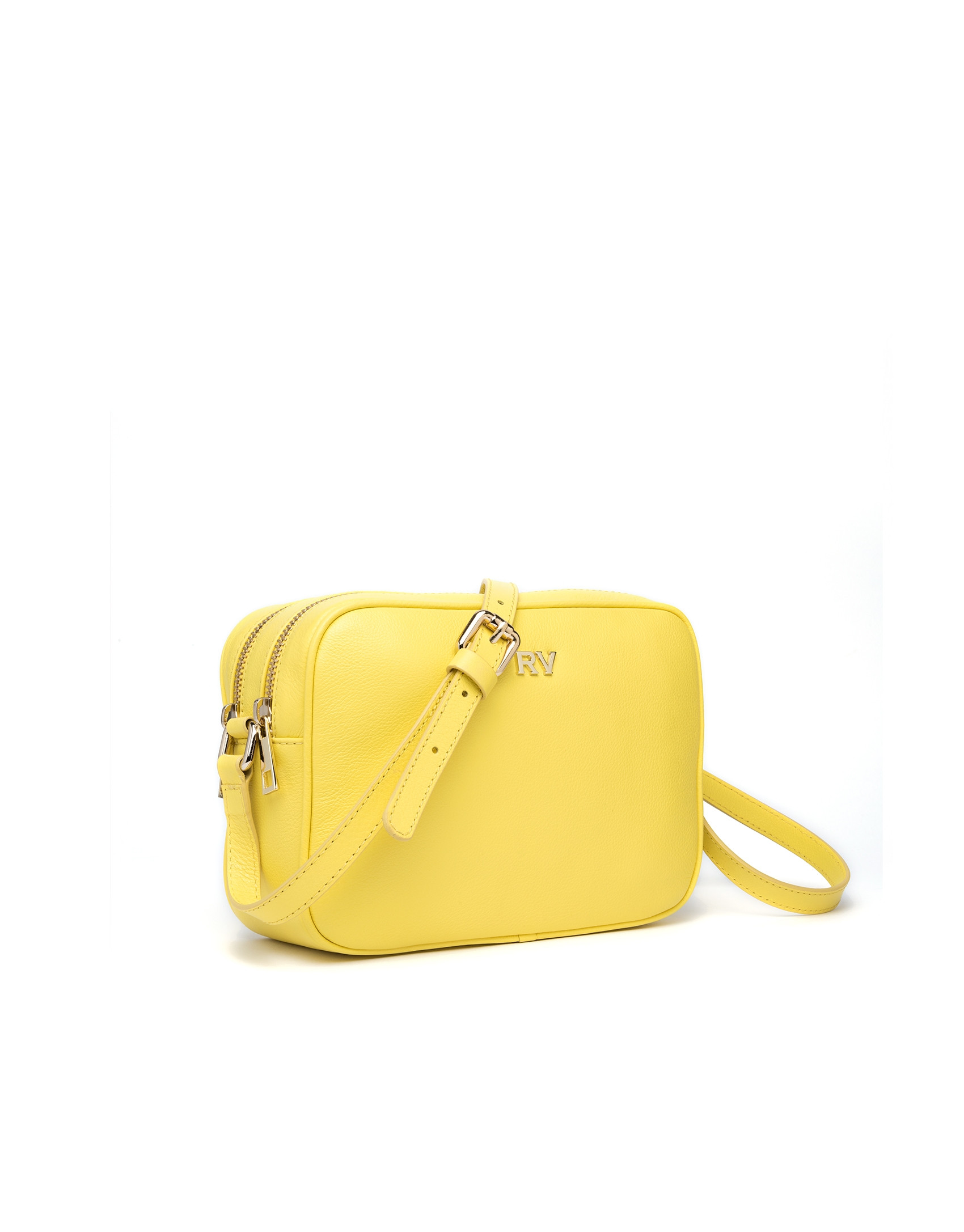 Bolso bandolera piel amarilla Taylor Citrus