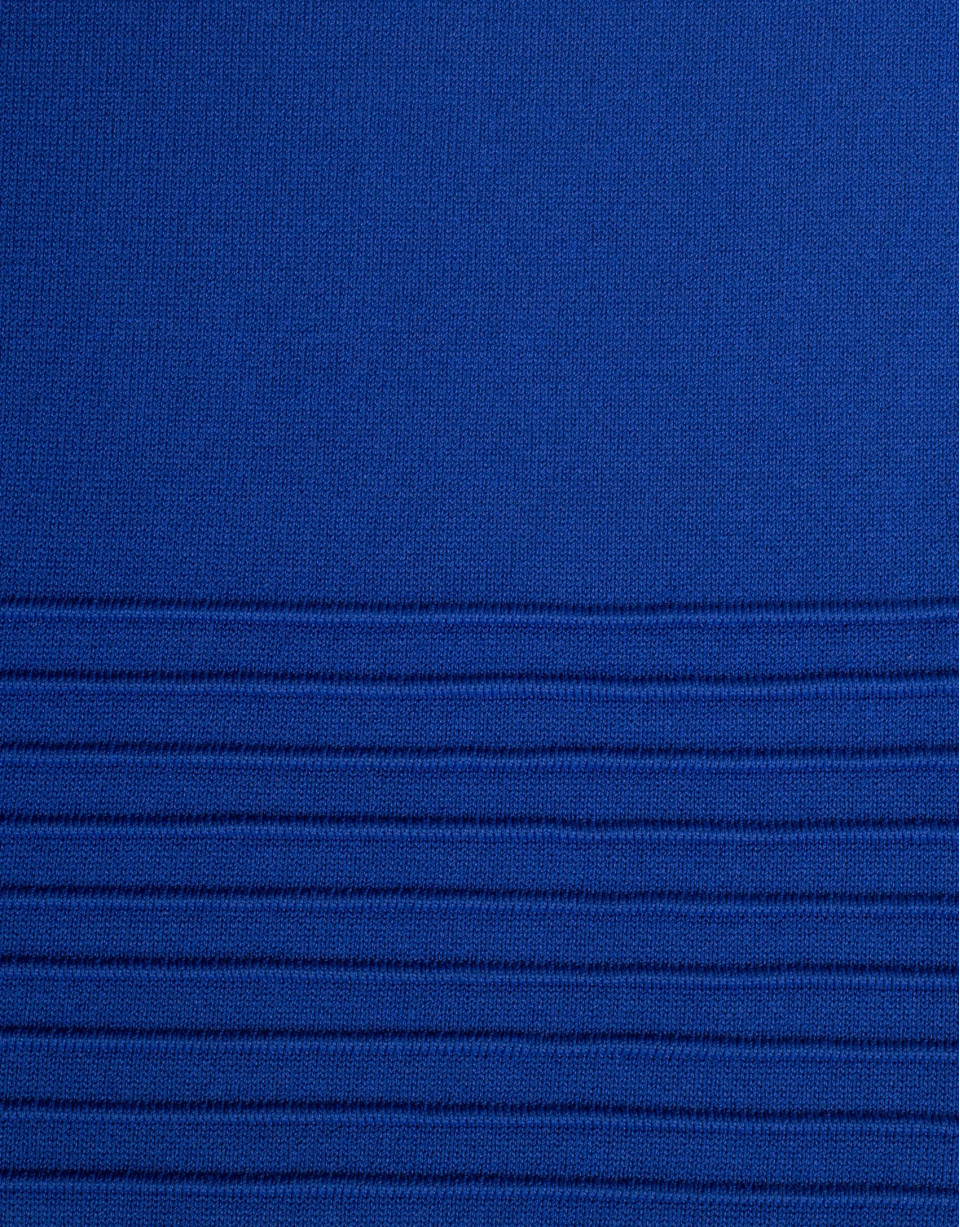 Vestido punto vuelo azul