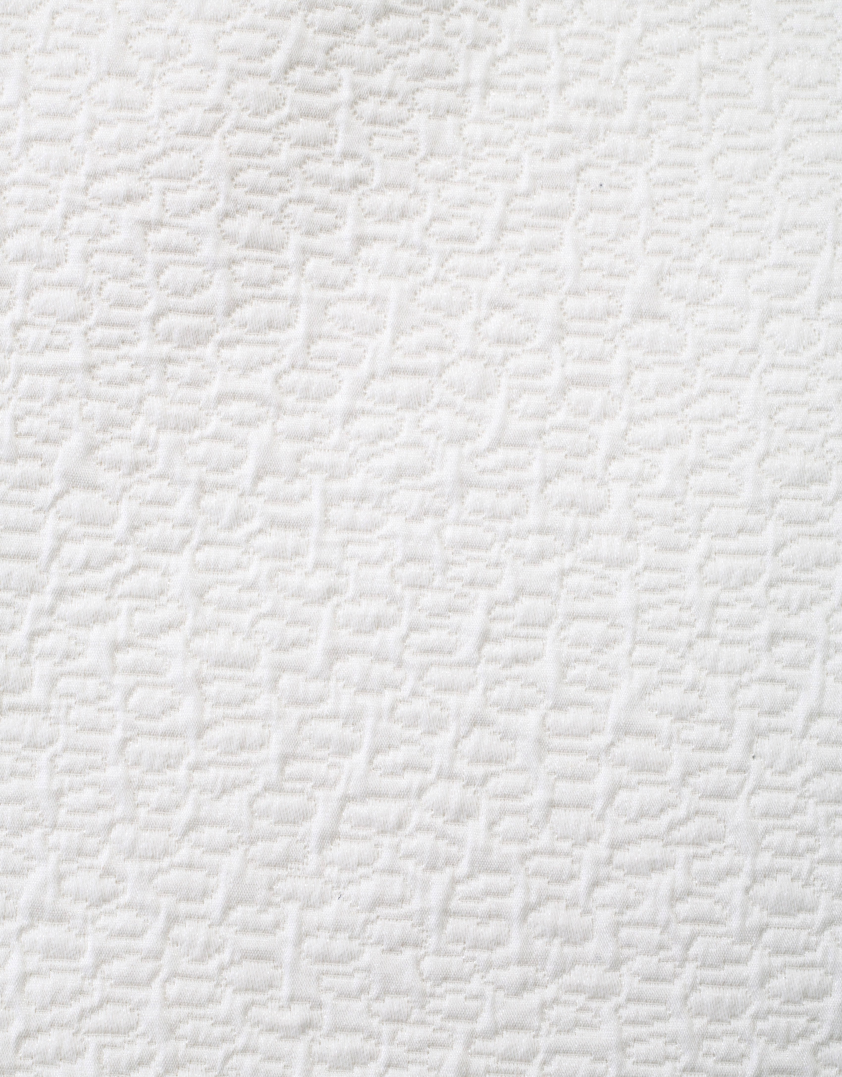 Ivory jacquard short coat