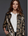 Blusa jaretas crudo