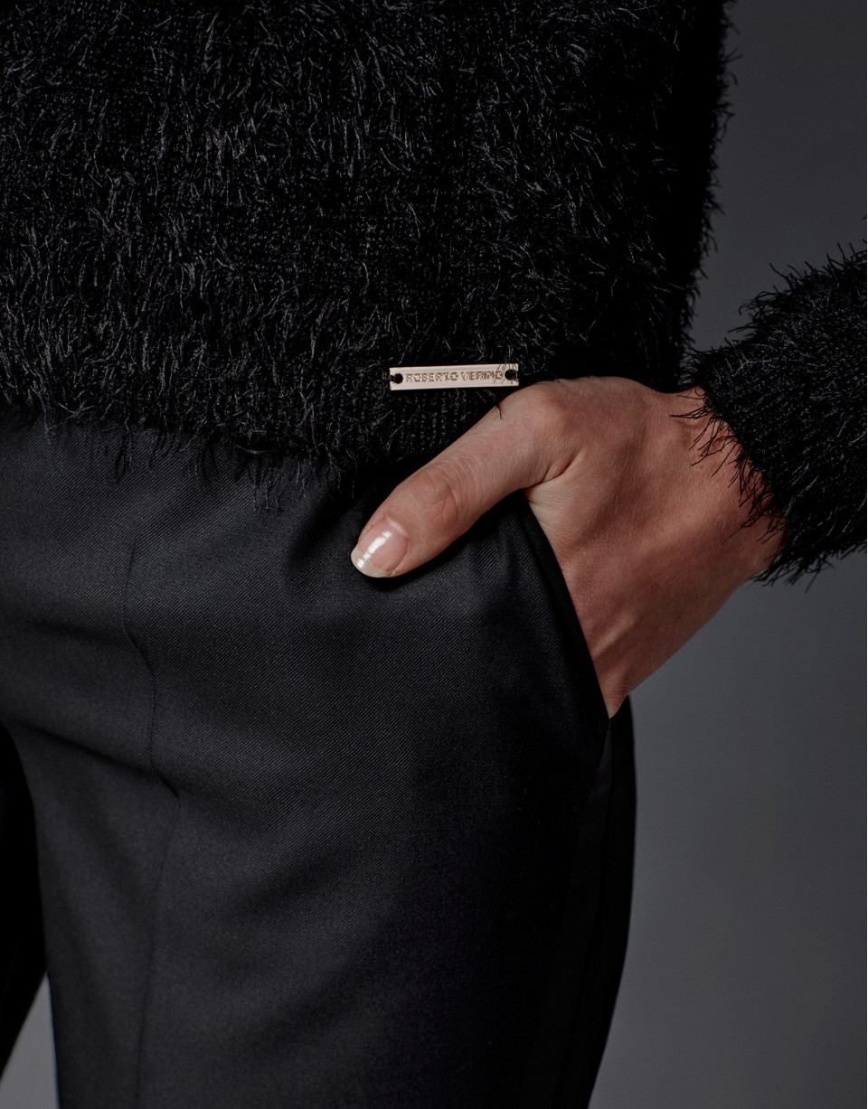 Chaqueta corta negra