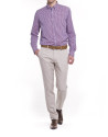 Casual herringbone pants