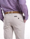 Casual herringbone pants