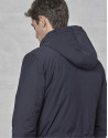 Parka con chaleco desmontable azul marino