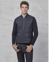 Parka con chaleco desmontable azul marino