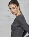 Marengo gray stretch fabric dress