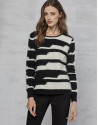 Jersey rayas blanco/negro
