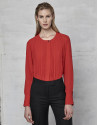 Blusa jaretas roja