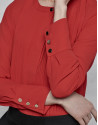 Blusa jaretas roja