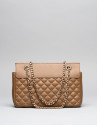 Bolso Ghauri beige con metálicas