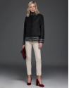 Grey two-piece windbreaker
