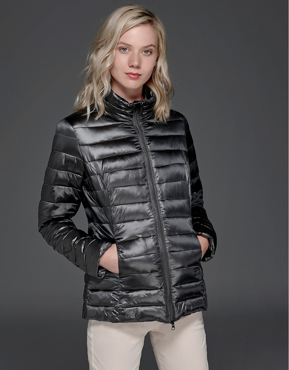 Grey two-piece windbreaker