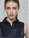 Midnight blue lace party dress