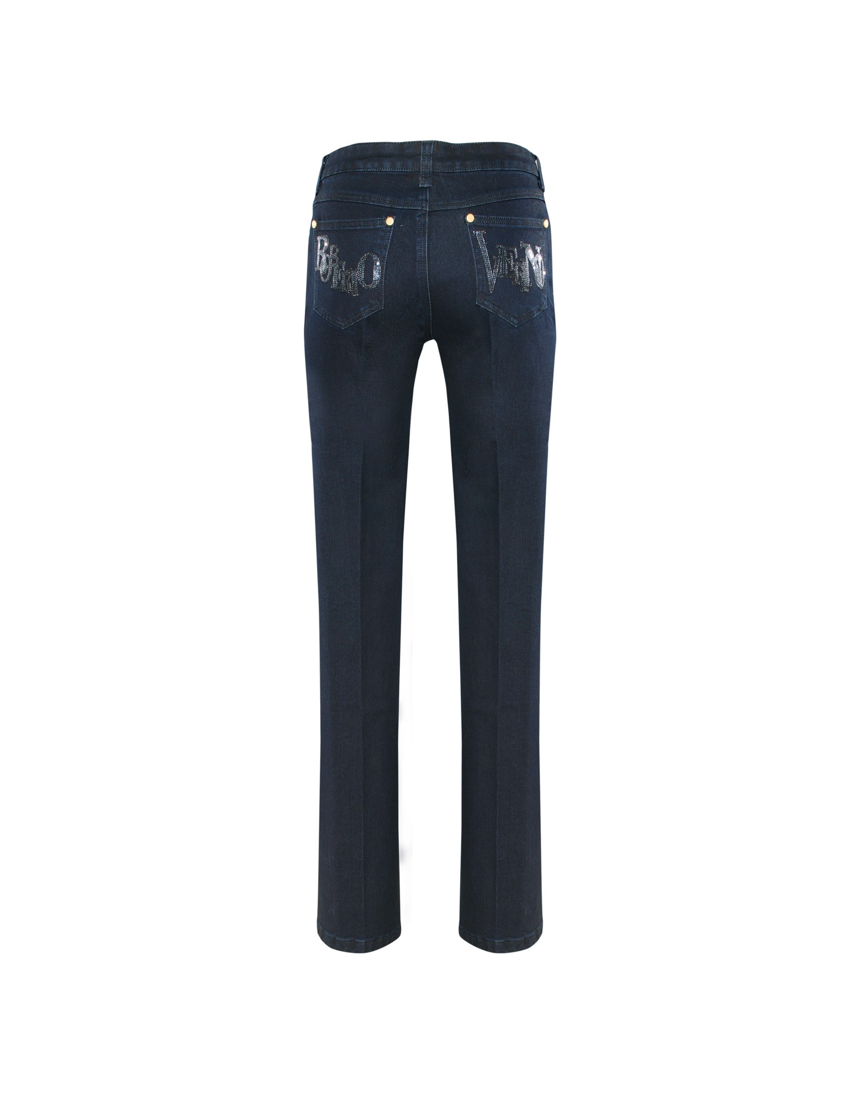  Tejano azul con apliques lentejuelas 
