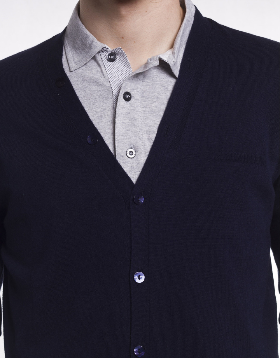 Chaqueta estilo cardigán