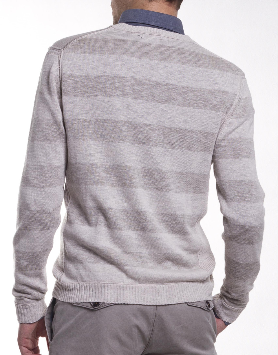 Jersey punto rayas 