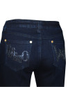  Tejano azul con apliques lentejuelas 