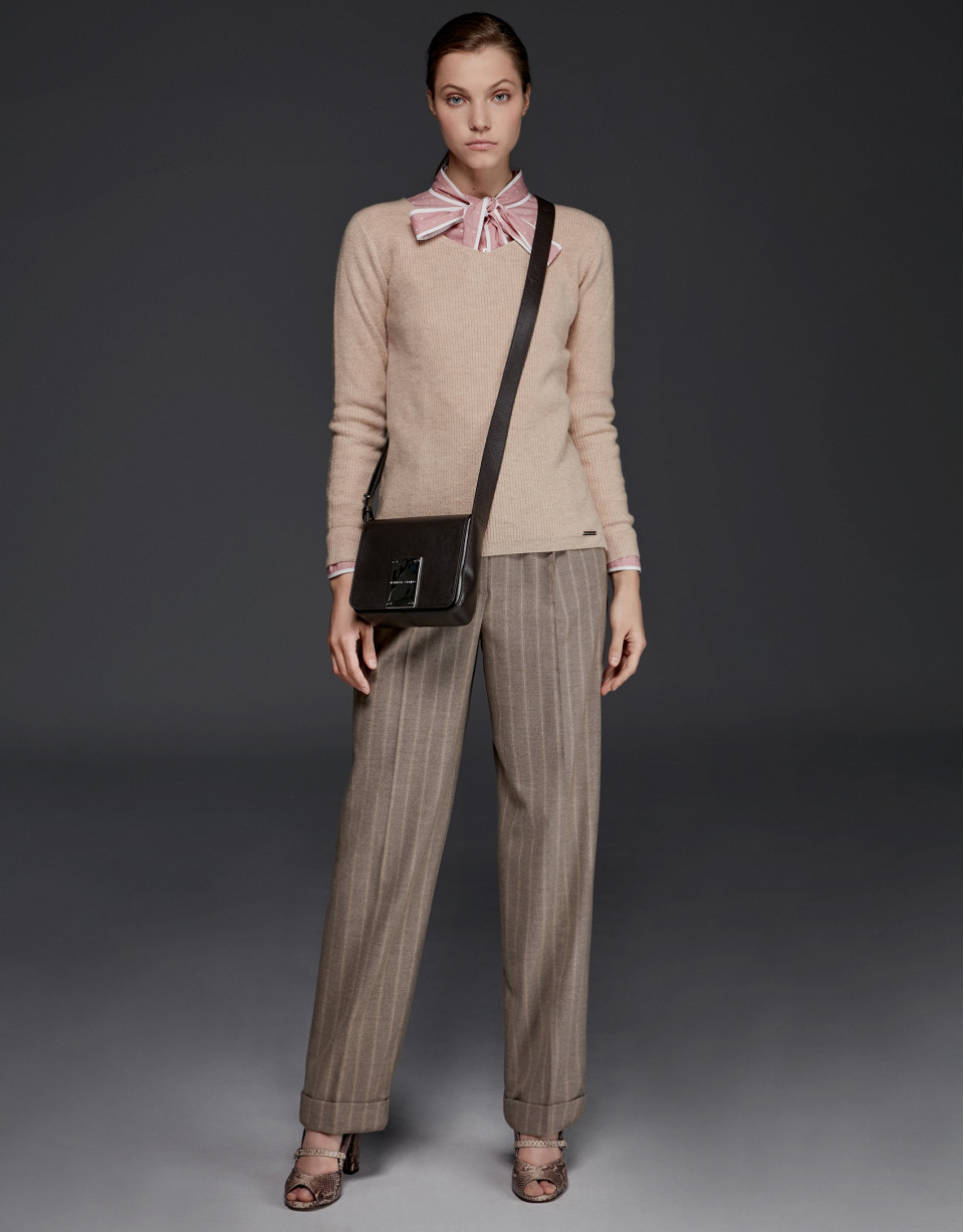Jersey lana merino color ivory